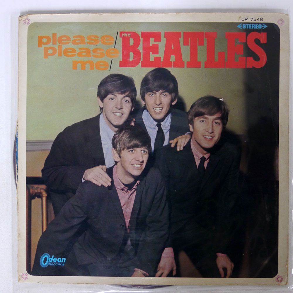 赤盤 BEATLES/ステレオ！これがビートルズ. VOL.1/ODEON OP7548 LP_画像1