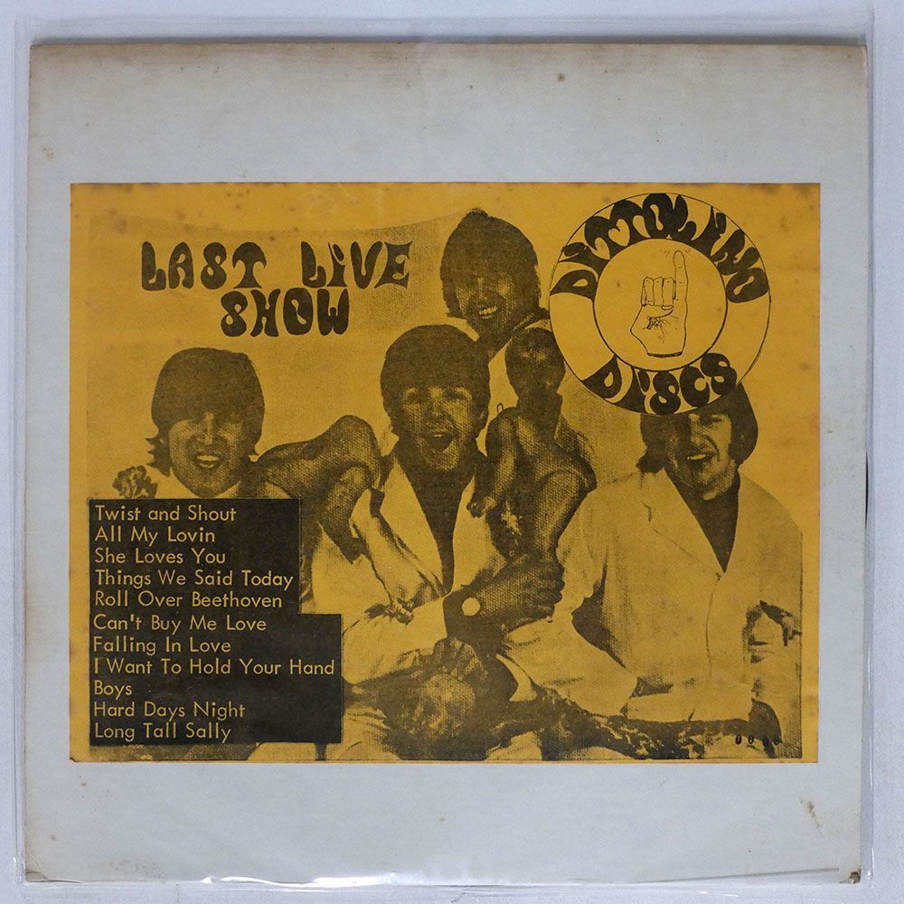 米 ブート BEATLES/1964 - SHEA ’THE ONLY LIVE RECORDING’, COLLECTORS COPY/KUSTOM REKORDS ASC002 LP_画像1