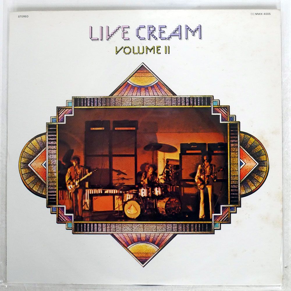 CREAM/LIVE CREAM VOLUME II/RSO MWX4005 LP_画像1