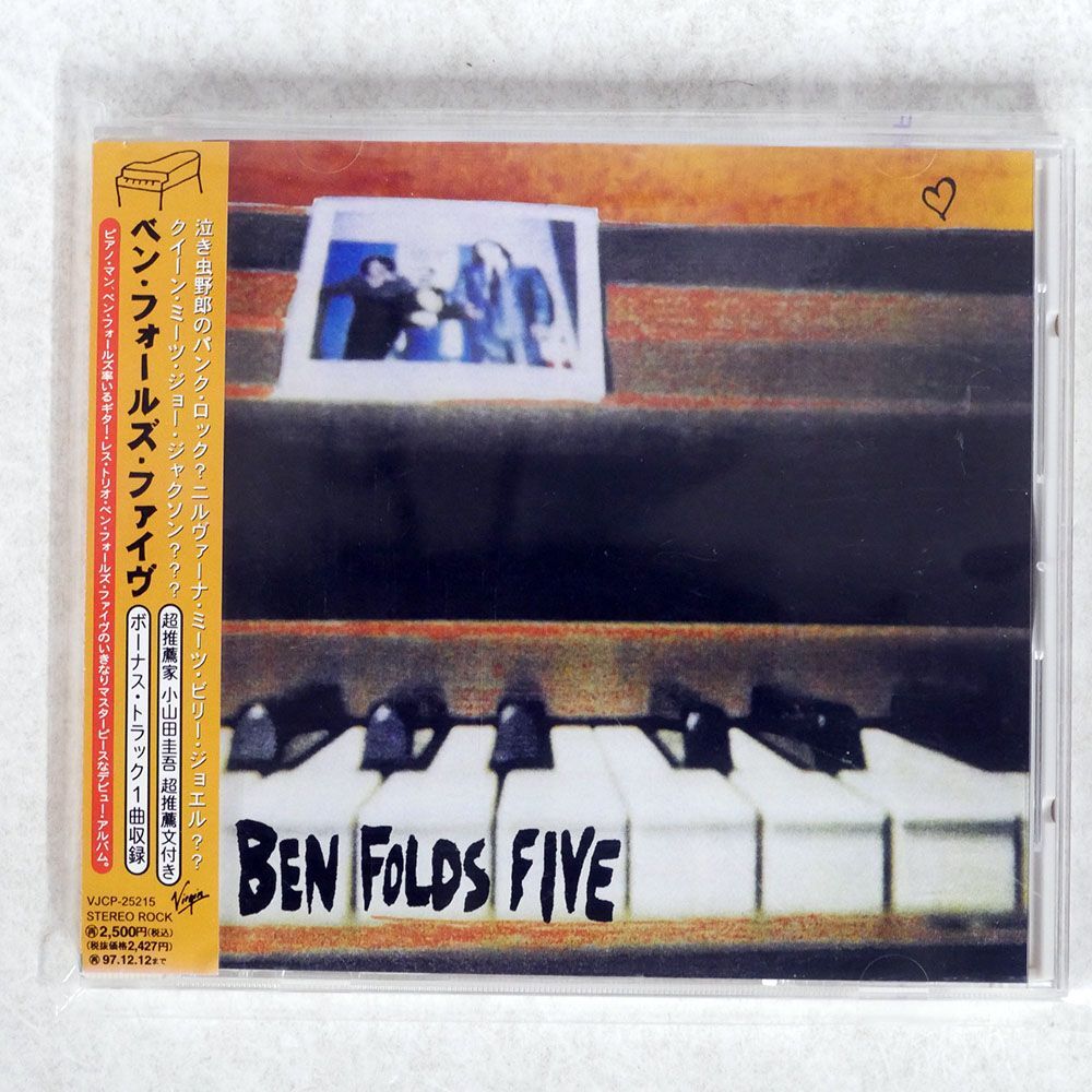 BEN FOLDS FIVE/BEN FOLDS FIVE/VIRGIN JAPAN VJCP25215 CD □_画像1