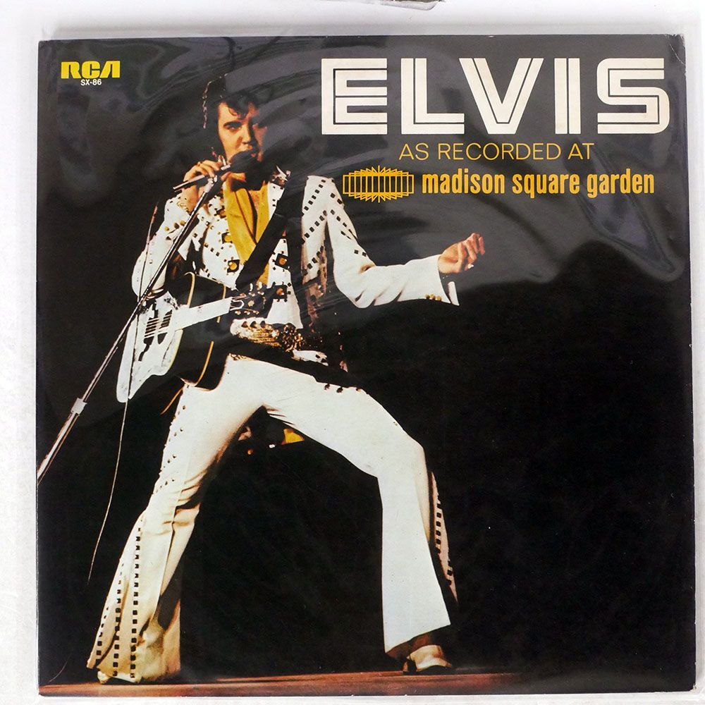 ELVIS/AS RECORDED AT MADISON SQUARE GARDEN/VICTOR SX86 LP_画像1