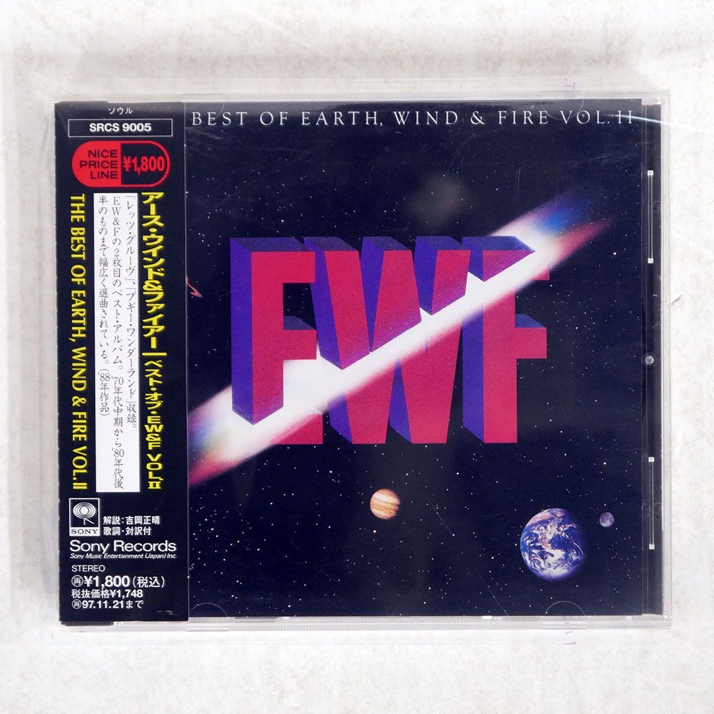 EARTH, WIND & FIRE/BEST OF/SONY SRCS9005 CD □_画像1