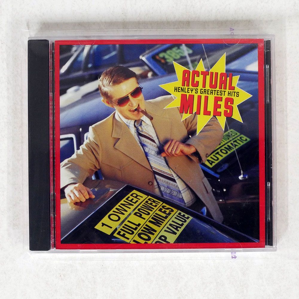 DON HENLEY/ACTUAL MILES (HENLEY’S GREATEST HITS)/GEFFEN MVCG188 CD □_画像1