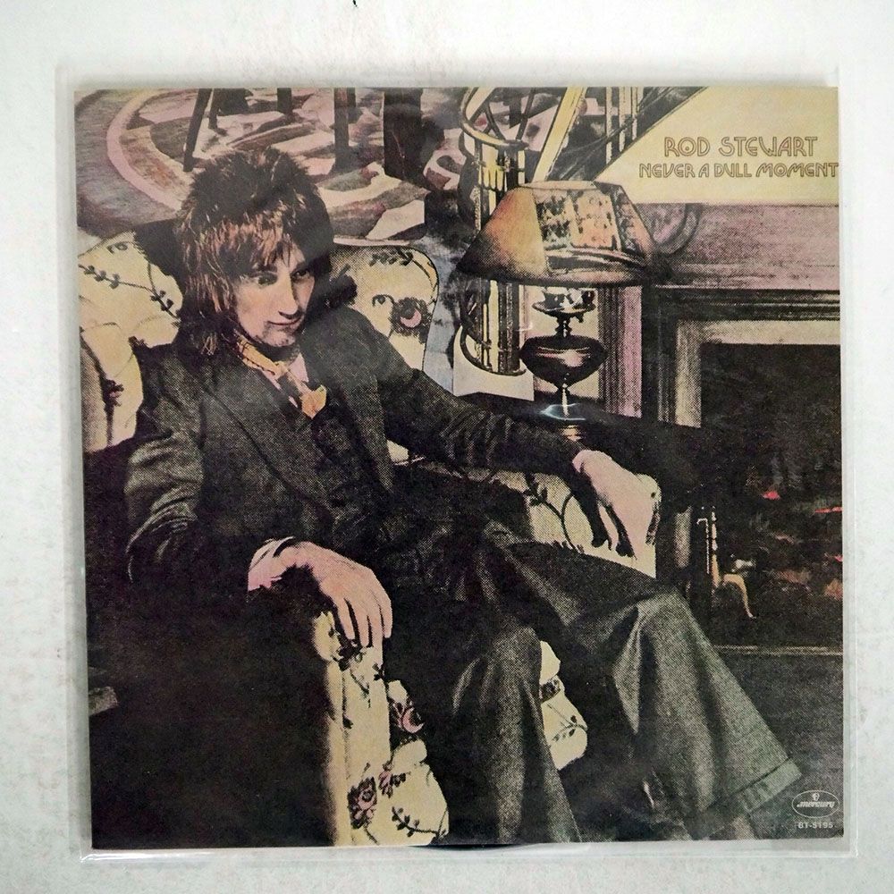 ROD STEWART/NEVER A DULL MOMENT/MERCURY BT5195 LP_画像1