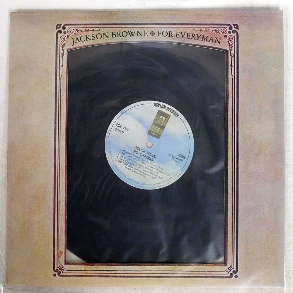 JACKSON BROWNE/FOR EVERYMAN/ASYLUM P10354Y LP_画像1