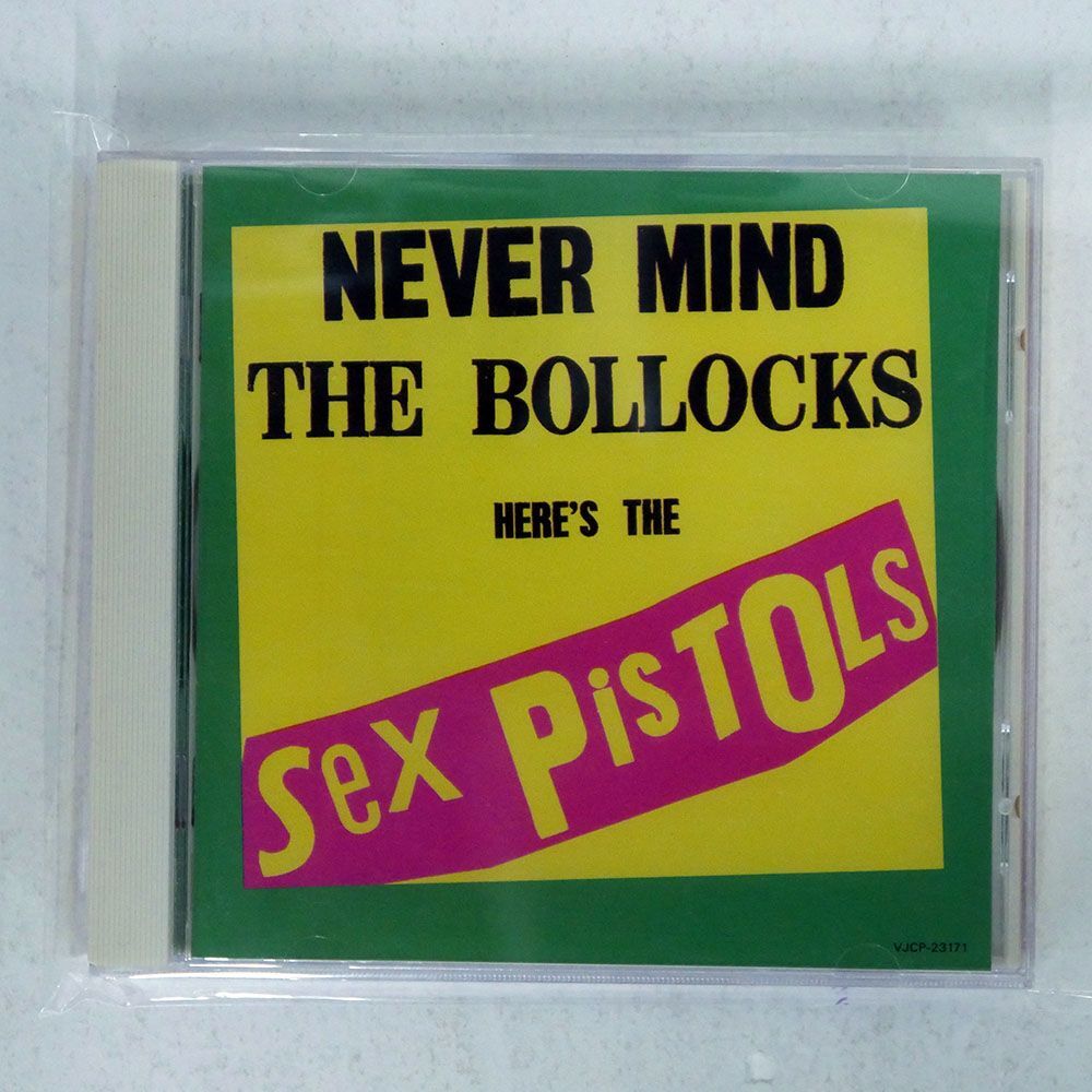 SEX PISTOLS/NEVER MIND THE BOLLOCKS HERE’S/VIRGIN VJCP-23171 CD □_画像1