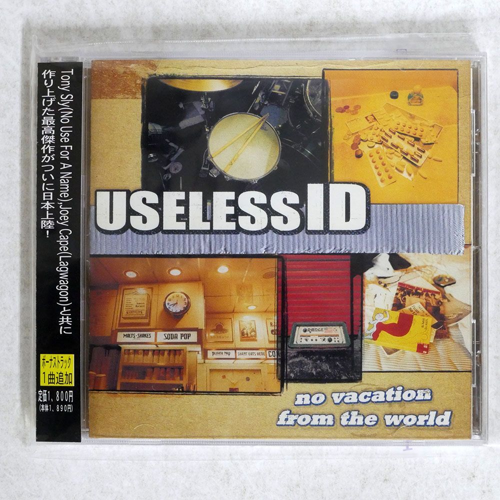 USELESS ID/NO VACATION FROM THE WORLD/BULLION BLLN-28 CD □_画像1