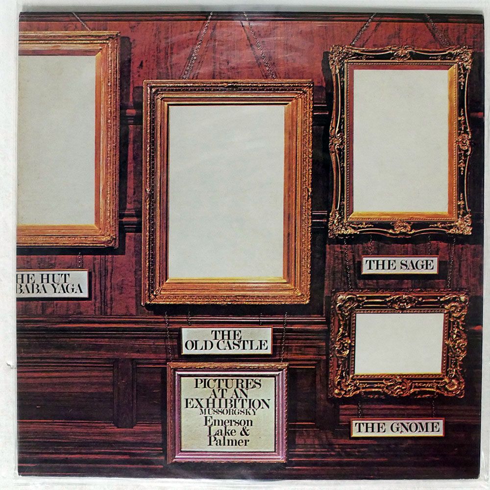 EMERSON LAKE & PALMER/MUSSORGSKY : PICTURES AT AN EXHIBITION/ATLANTIC P6363A LP_画像1