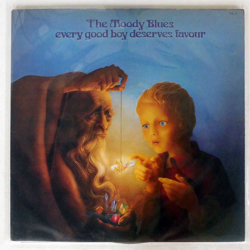 MOODY BLUES/EVERY GOOD BOY DESERVES FAVOUR/THRESHOLD THL3 LP_画像1