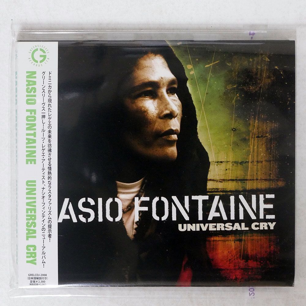 デジパック NASIO FONTAINE/UNIVERSAL CRY/GREENSLEEVES GRELCDJ-2008 CD □の画像1