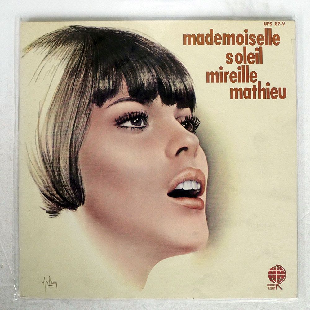 MIREILLE MATHIEU/MADEMOISELLE SOLEIL/OVERSEAS UPS87V LPの画像1