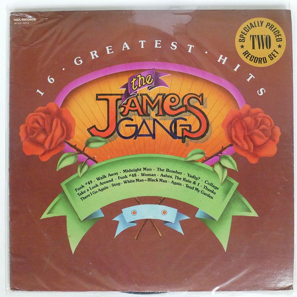 米 JAMES GANG/16 GREATEST HITS/MCA MCA26012 LP_画像1