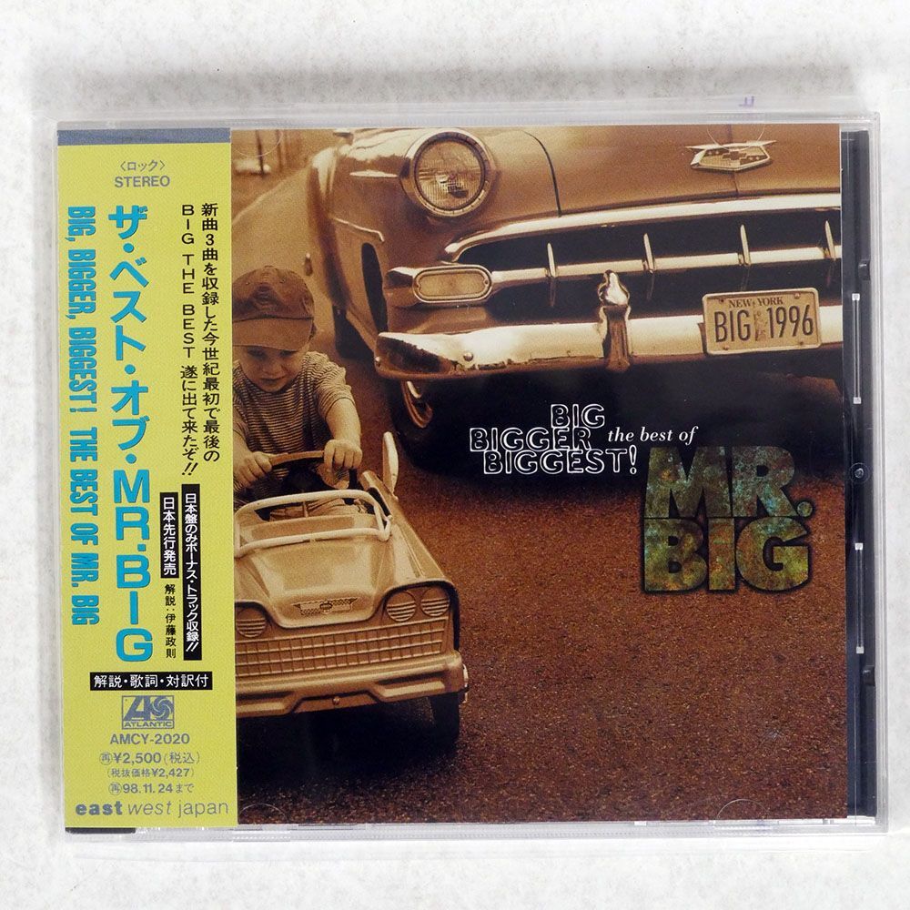 MR. BIG/BIG, BIGGER, BIGGEST: THE BEST OF/ATLANTIC AMCY2020 CD □_画像1