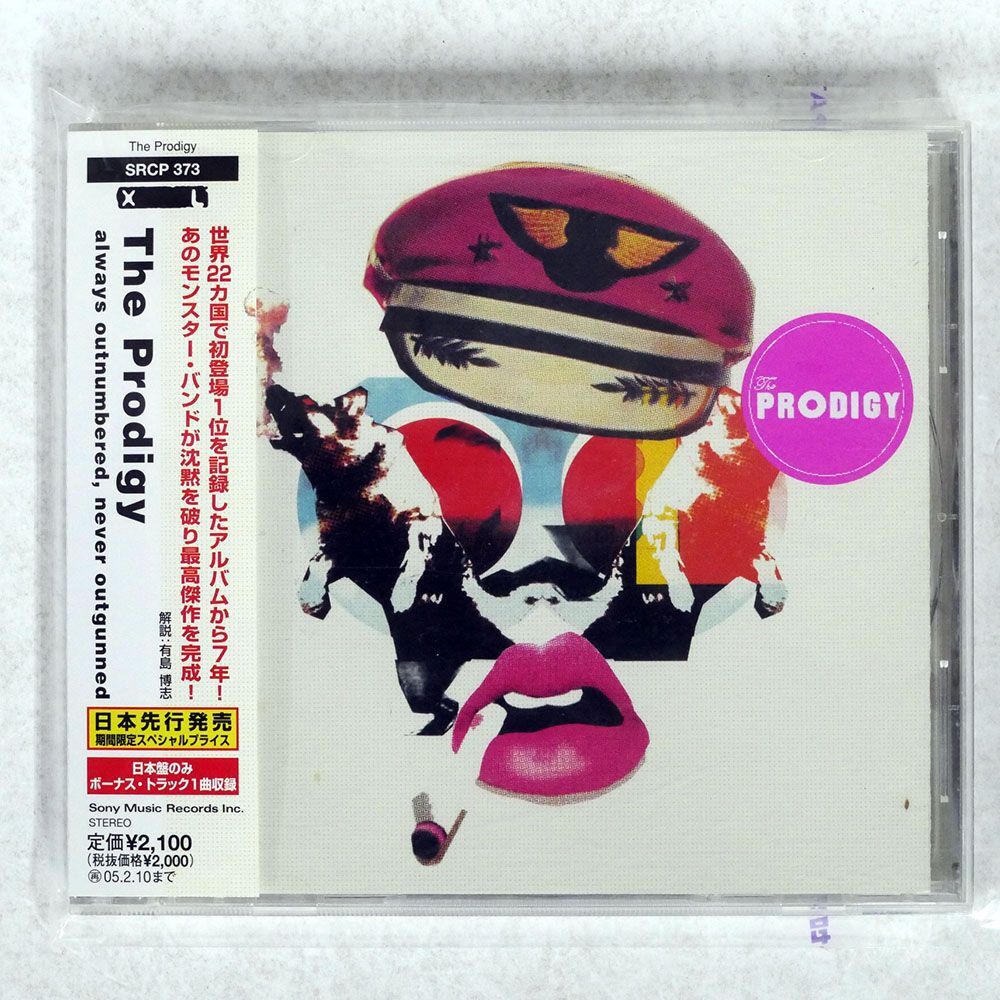 PRODIGY/ALWAYS OUTNUMBERED, NEVER OUTGUNNED/SONY SRCP373 CD □_画像1