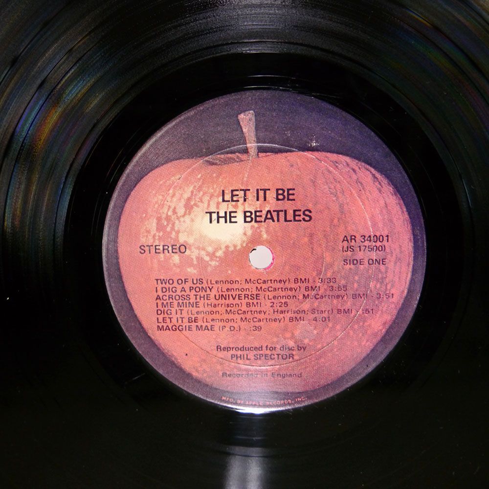 米 ブート BEATLES/LET IT BE/APPLE AR34001 LP_画像2