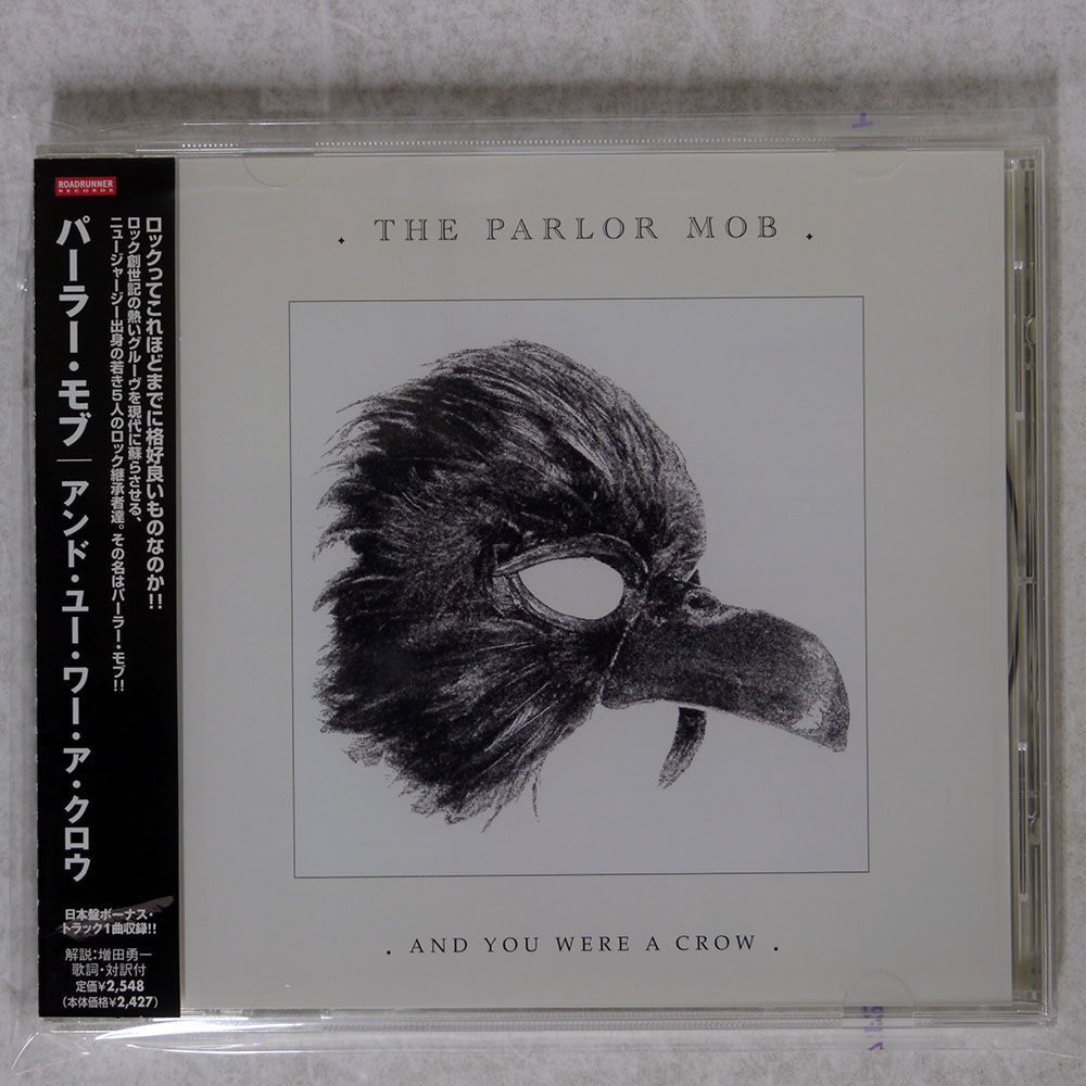 PARLOR MOB/AND YOU WERE A CROW/THE ALL BLACKS B.V. RRCY21302 CD □_画像1