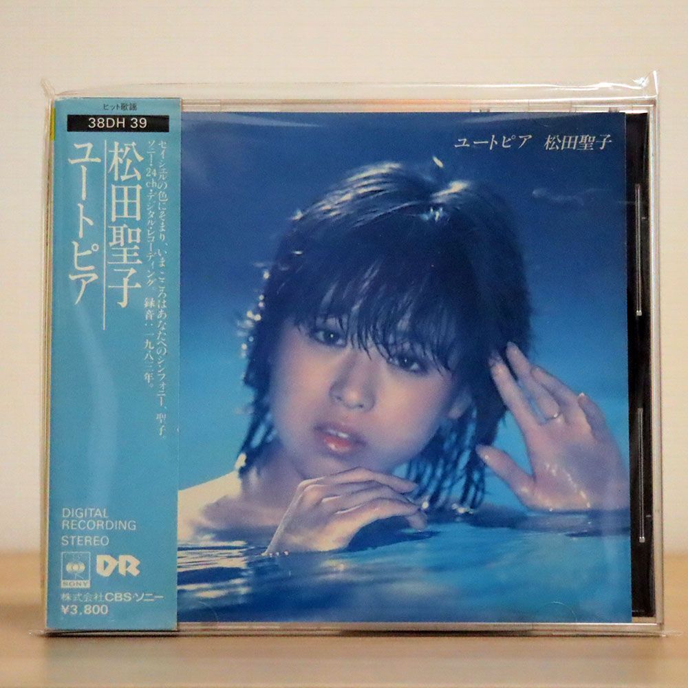 箱帯 松田聖子/ユートピア/CBSソニー 38DH 39 CD □_画像1