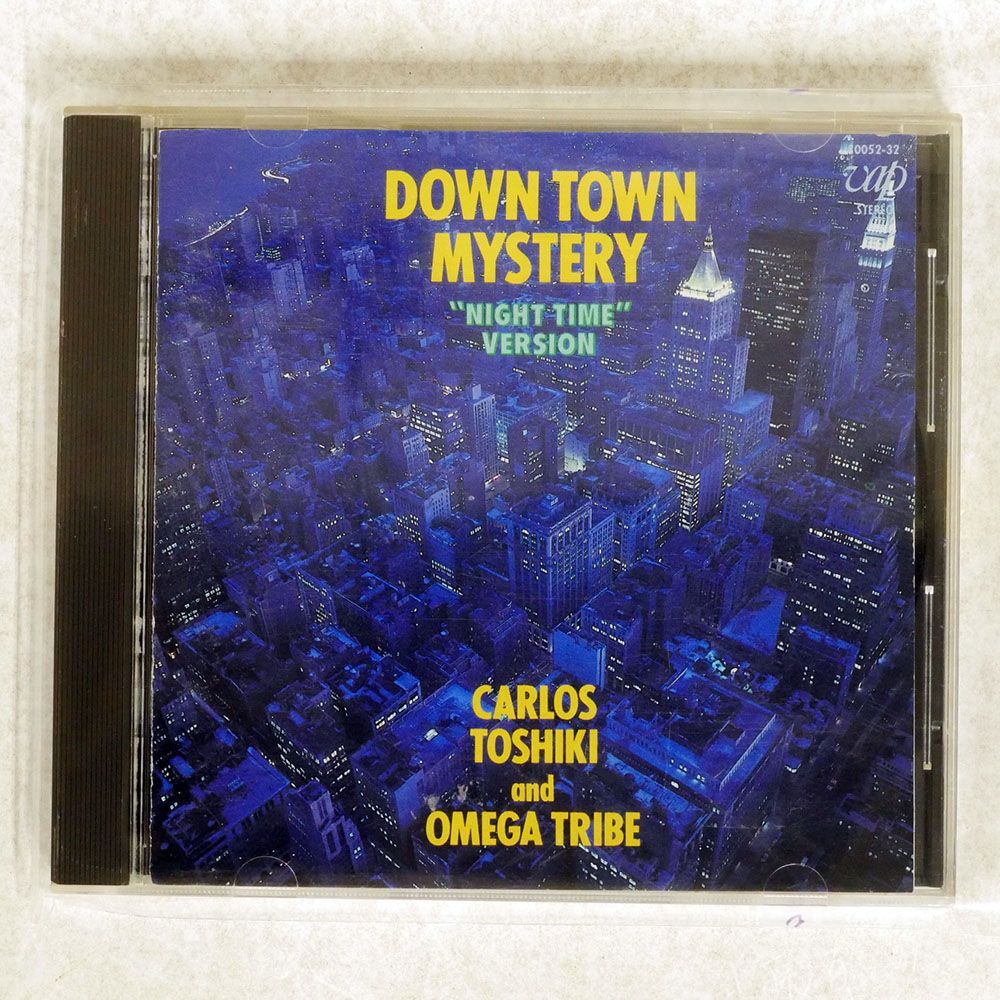 CARLOS TOSHIKI & OMEGA TRIBE/DOWN TOWN MYSTERY/VAP 32-80052 CD □_画像1