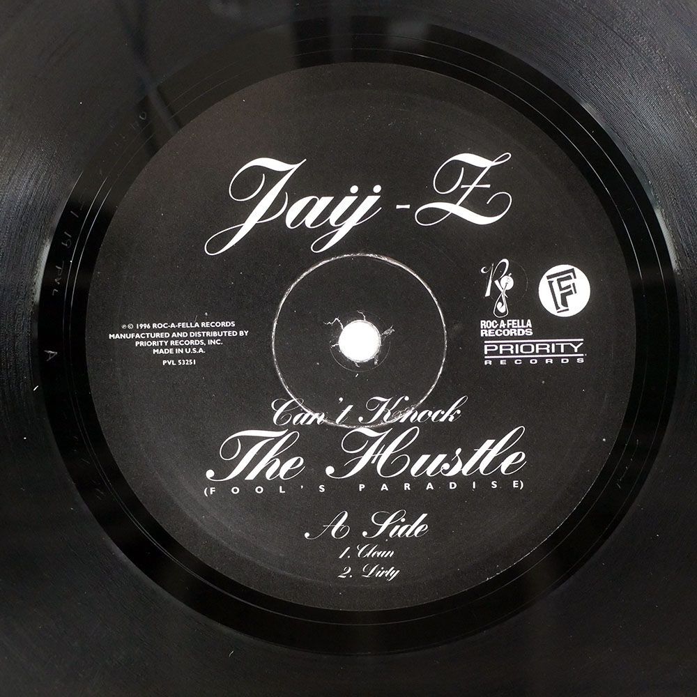 米 JAY-Z/CAN’T KNOCK THE HUSTLE (FOOL’S PARADISE REMIX)/ROC-A-FELLA PVL53251 12の画像2