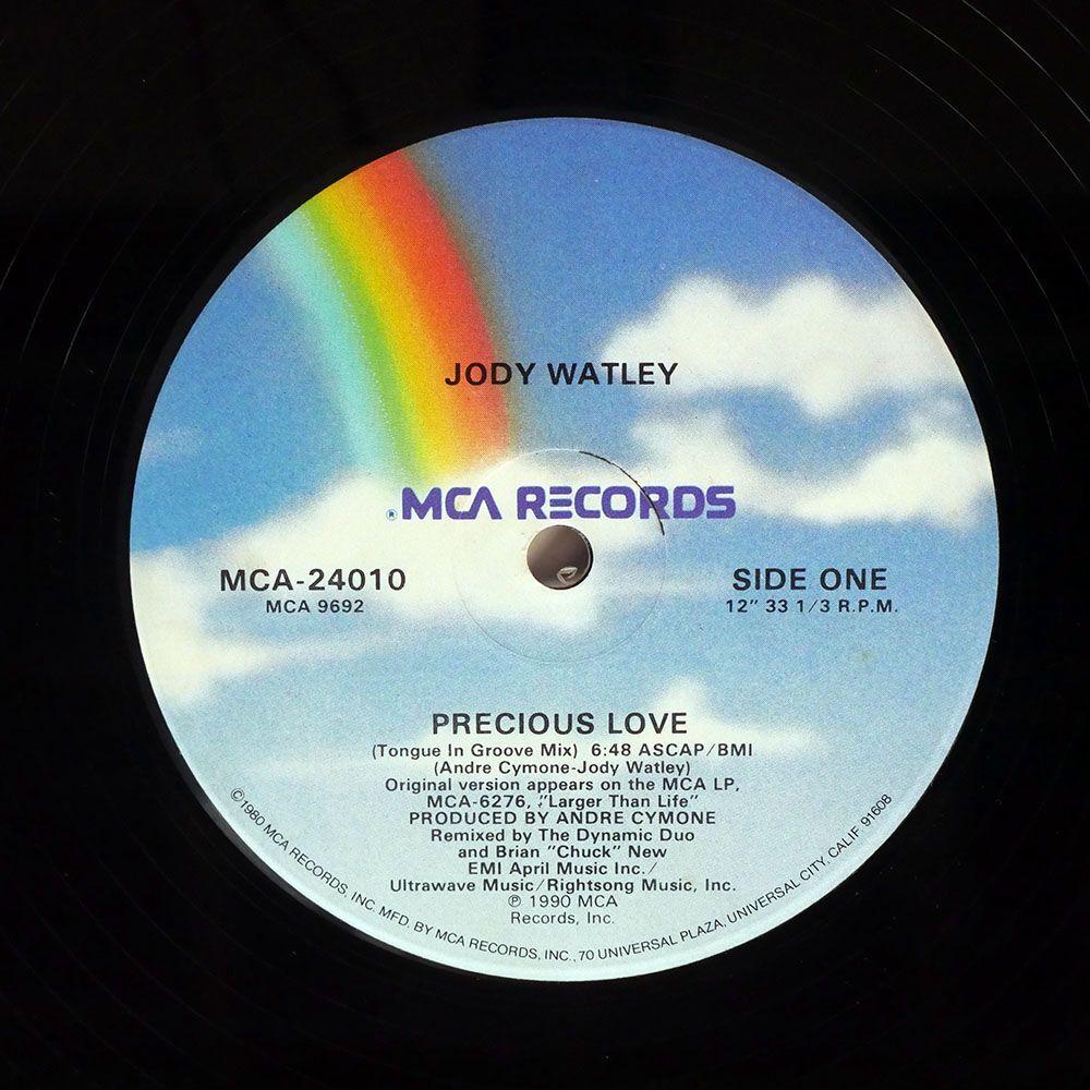 JODY WATLEY/PRECIOUS LOVE (EXTENDED VERSION)/MCA MCA24010 12の画像2