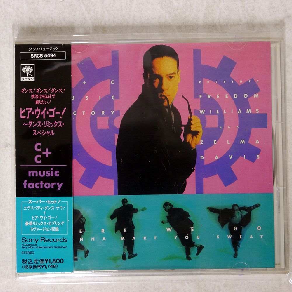 C + C MUSIC FACTORY/HERE WE GO (DANCE REMIX SPECIAL)/SONY SRCS5494 CD □の画像1