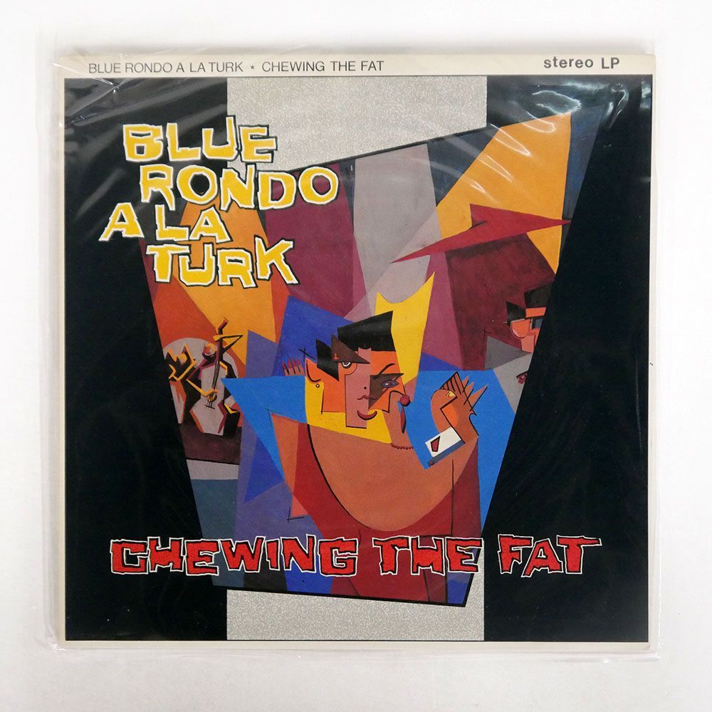  britain BLUE RONDO LA TURK/CHEWING THE FAT/VIRGIN V2240 LP