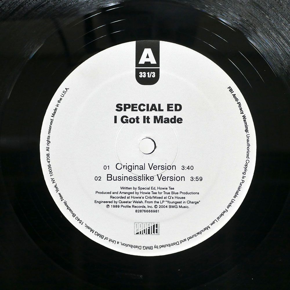 米 SPECIAL ED/I GOT IT MADE/PROFILE 82876666981 12の画像2