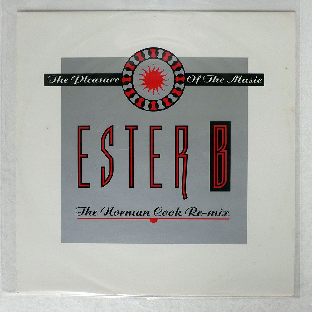 ESTER B/THE PLEASURE OF THE MUSIC (THE NORMAN COOK RE-MIX)/S AND M 12SAV105 12_画像1