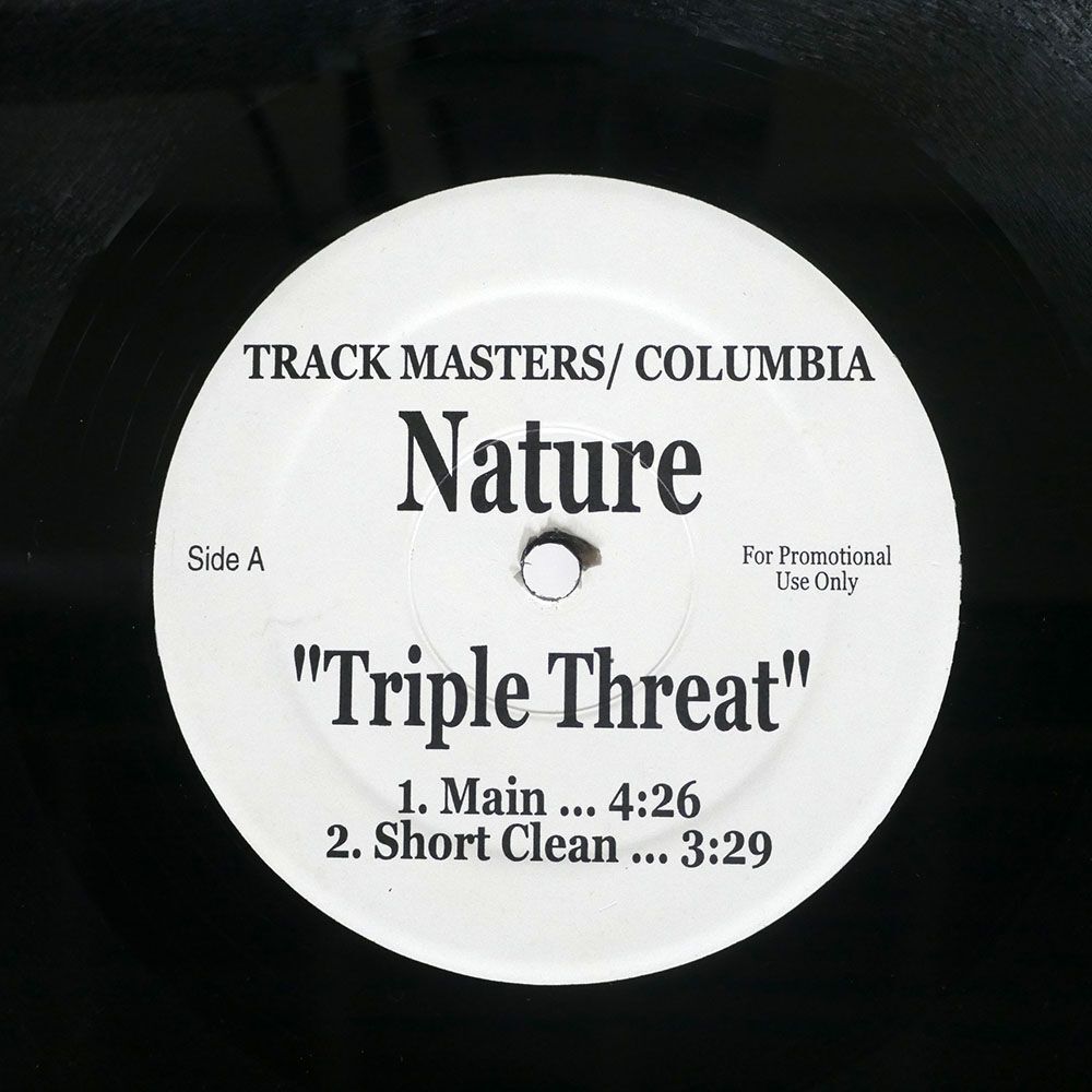 プロモ NATURE/TRIPLE THREAT/TRACK MASTERS NONE 12の画像1