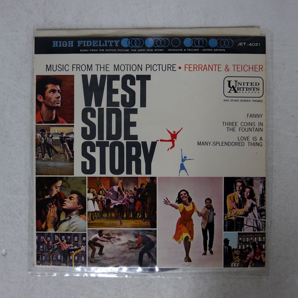 OST/WEST SIDE STORY/UNITED ARTISTS JET4021 10の画像1