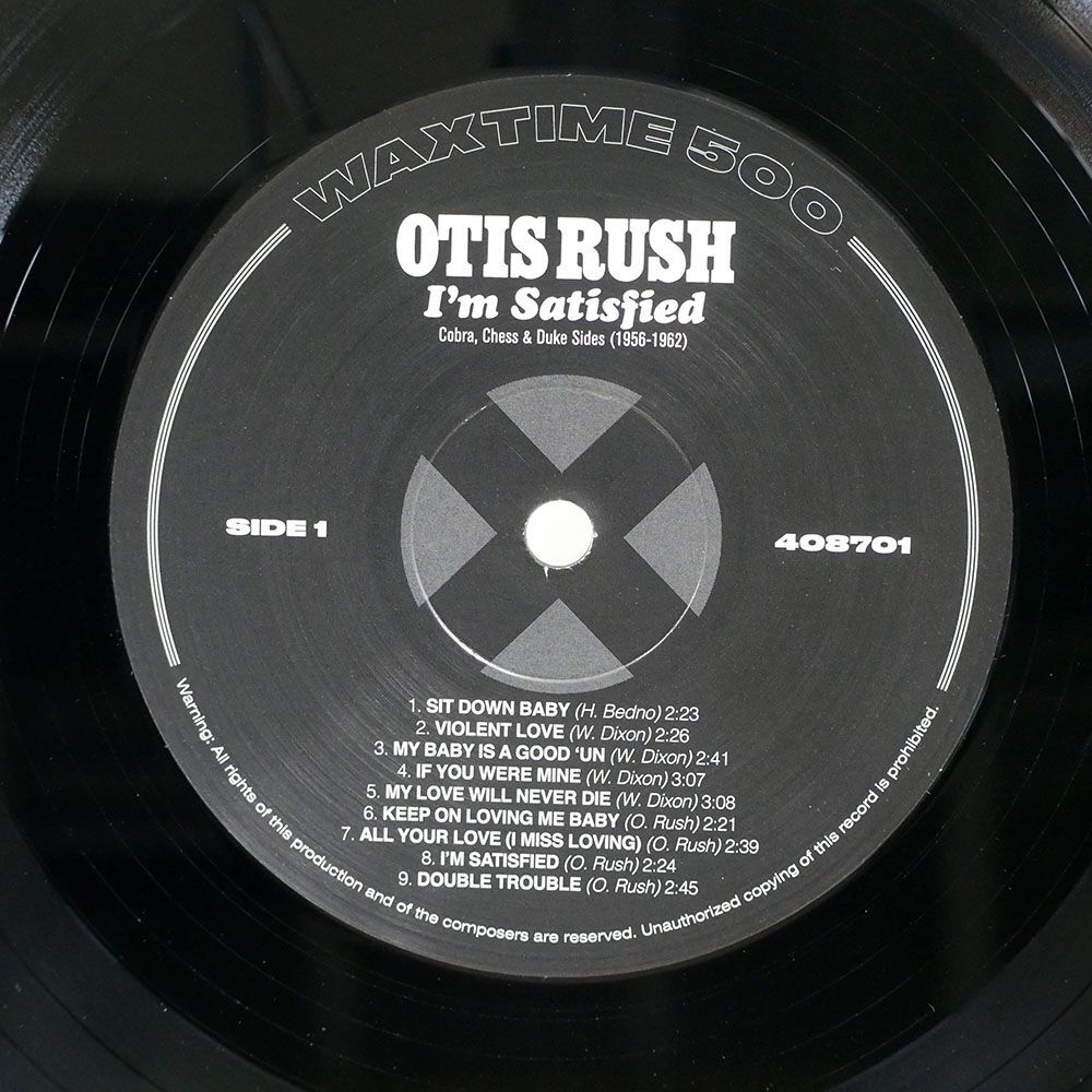 OTIS RUSH/I’M SATISFIED - THE 1956-1962 COBRA, CHESS & DUKE SIDES/WAXTIME 500 408701 LPの画像2