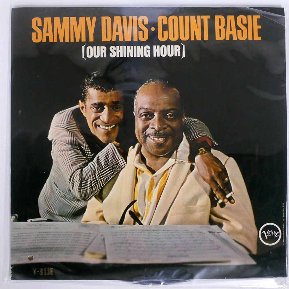 米 SAMMY DAVIS, COUNT BASIE/OUR SHINING HOUR/VERVE V8605 LP_画像1