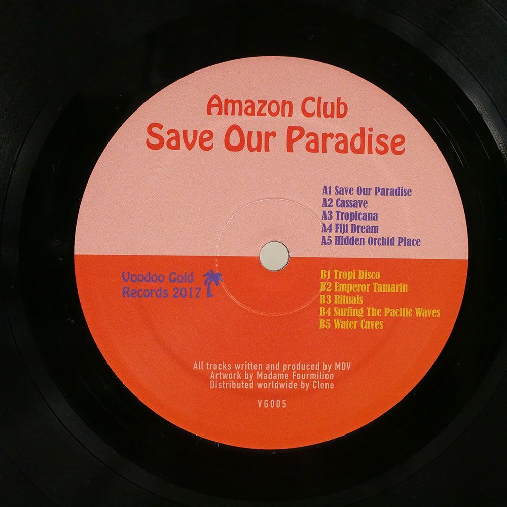 AMAZON CLUB/SAVE OUR PARADISE/VOODOO GOLD VG005 12_画像1