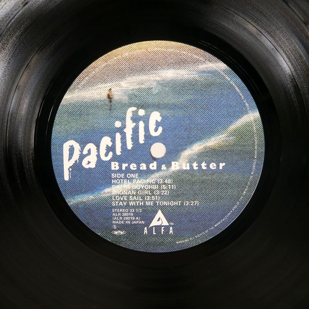 ブレッド＆バター/PACIFIC/ALFA ALR28019 LP_画像2