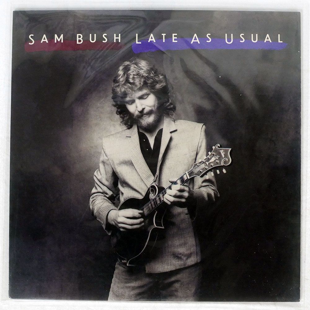 SAM BUSH/LATE AS USUAL/ROUNDER 0195 LPの画像1