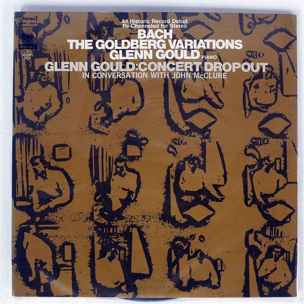 GLENN GOULD/BACH: GOLDBERG VARIATIONS/CBS/SONY SONC10037 LP_画像1