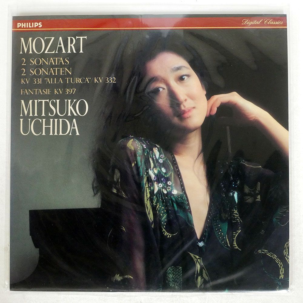 MITSUKO UCHIDA/2 SONATAS KV 331/KV332, KV397/PHILIPS 28PC112 LPの画像1