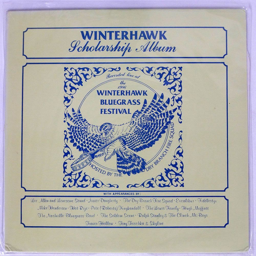 米 WINTERHAWK/BLUEGRASS FESTIVAL SCHOLARSHIP/GORDO GORDO003 LP_画像1