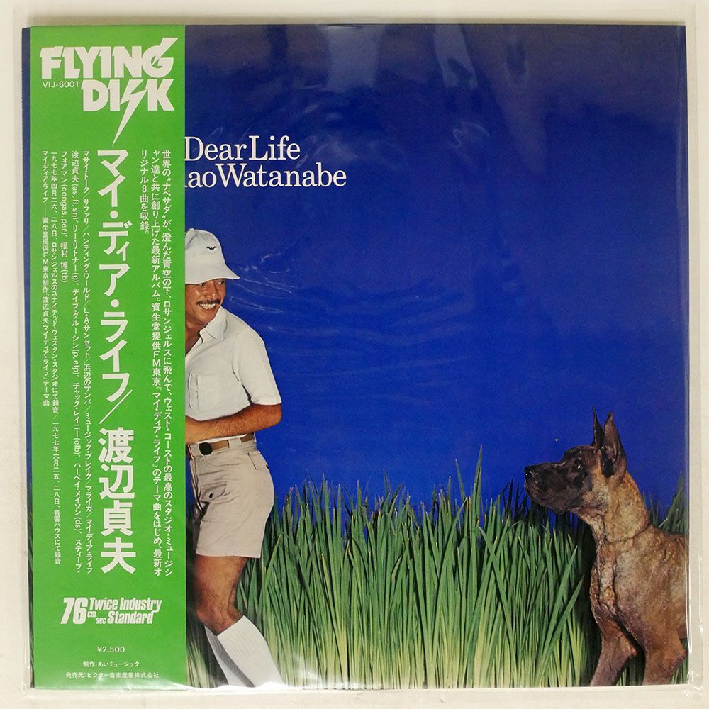 帯付き 渡辺貞夫/マイ・ディア・ライフ/FLYING DISK VIJ6001 LPの画像1