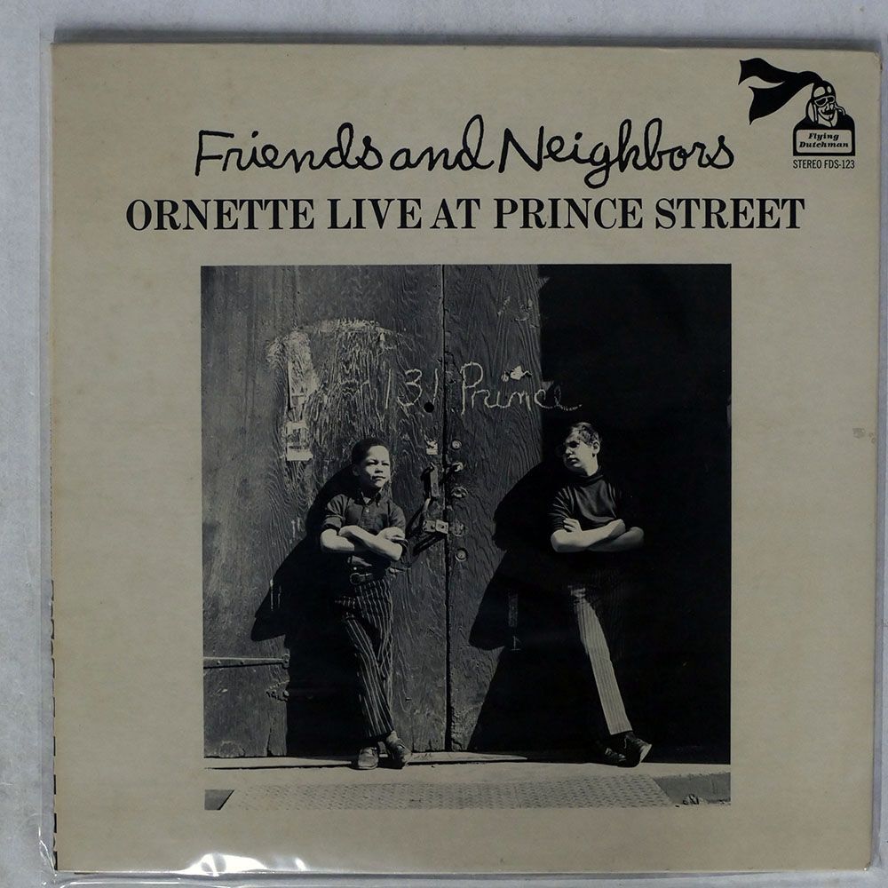 米 ORNETTE COLEMAN/FRIENDS AND NEIGHBORS~LIVE AT PRINCE STREET/FLYING DUTCHMAN FDS-123 LPの画像1