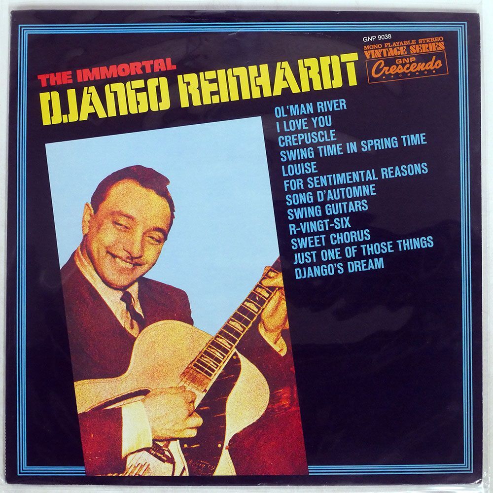 DJANGO REINHARDT/THE IMMORTAL/GNP CRESCENDO GNP9038 LPの画像1