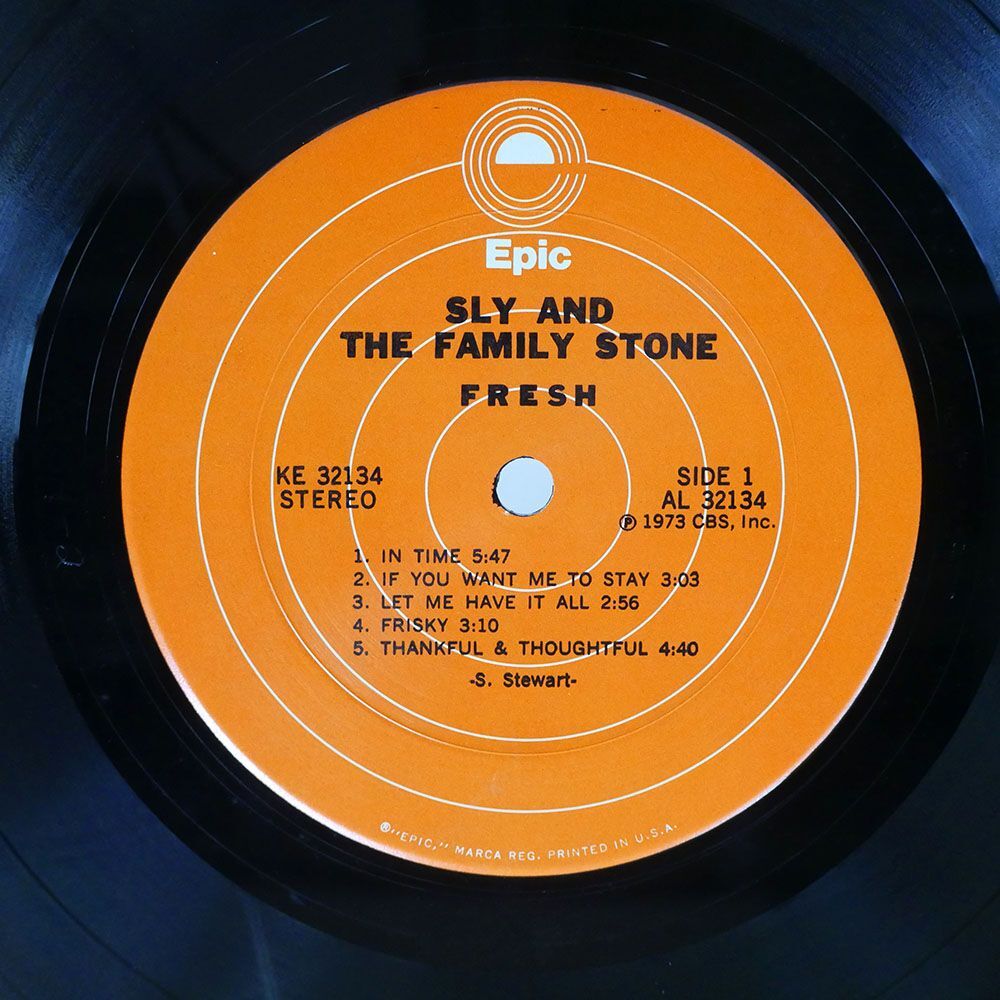 米 SLY & FAMILY STONE/FRESH/EPIC KE32134 LPの画像2