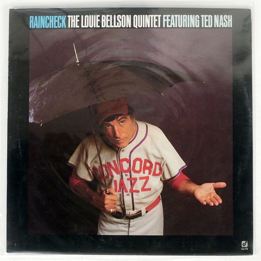 LOUIE BELLSON/RAINCHECK/CONCORD JAZZ CJ73 LP_画像1