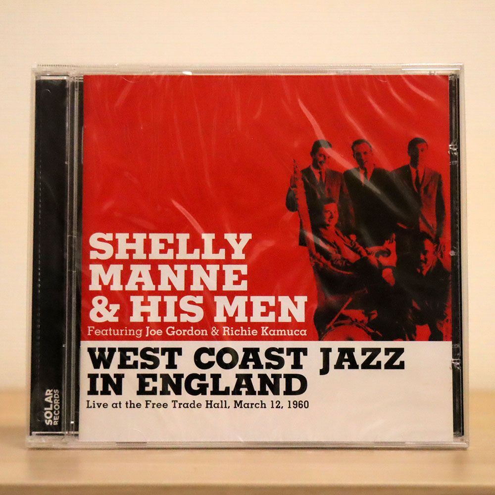 未開封 SHELLY MANNE & HIS MEN/WEST COAST JAZZ IN ENGLAND FRE/SOLAR RECORDS 4569886 CD □_画像1