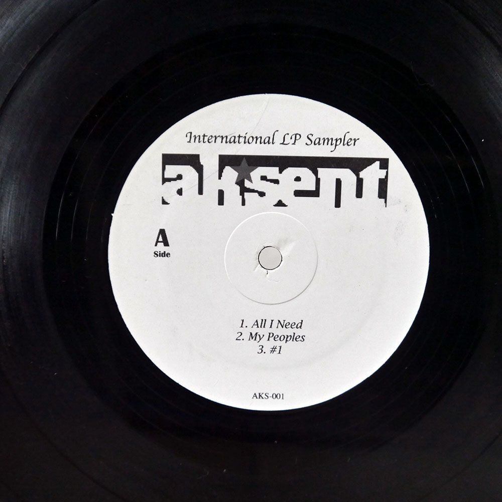 AK’SENT/INTERNATIONAL LP SAMPLER/NOT ON LABEL (AK’SENT) AKS001 12の画像1