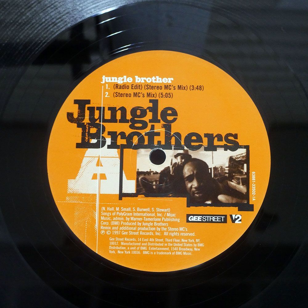 JUNGLE BROTHERS/JUNGLE BROTHER/GEE STREET 63881335021 12の画像2