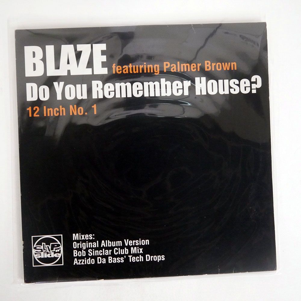 BLAZE!/DO YOU REMEMBER HOUSE?/SLIP-N-SLIDE SLIP151 12_画像1