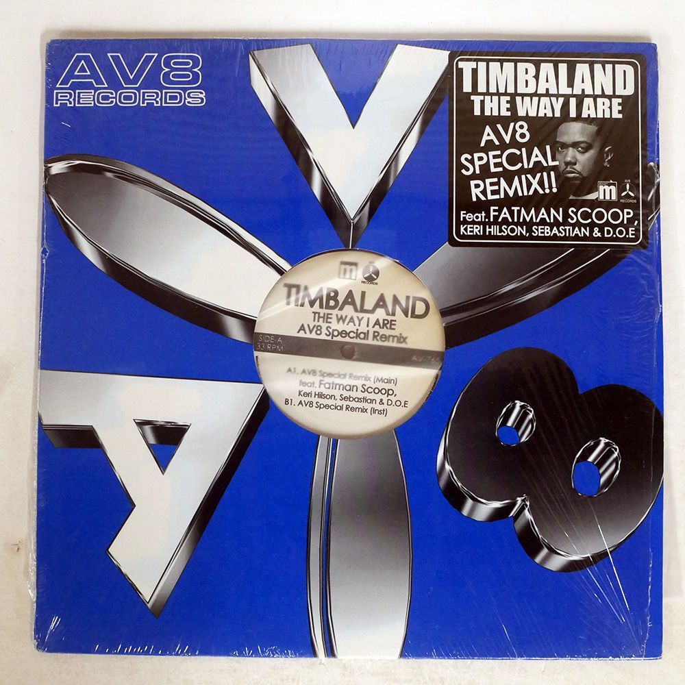TIMBALAND/THE WAY I ARE (AV8 SPECIAL REMIX)/AV8 AV765 12の画像1