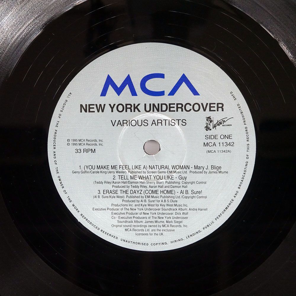 VARIOUS/NEW YORK UNDERCOVER/MCA MCA11342 LP_画像2