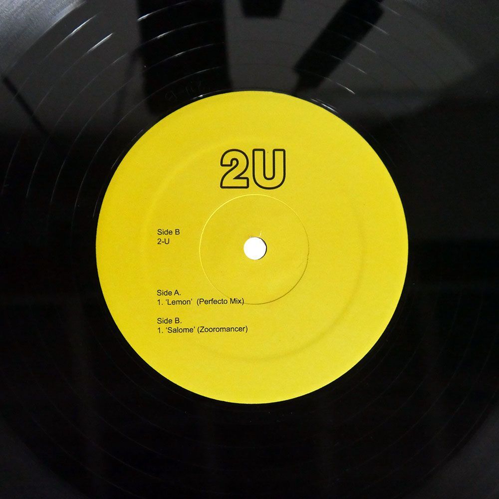 U2/2U - U2 REMIXES/NOT ON LABEL (U2) 2U 12の画像2